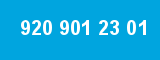 920 901 23 01 920 901 23 01